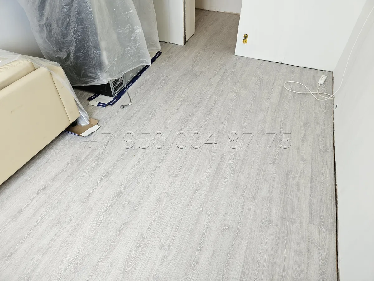 Укладка ламината в квартире — фото выполненной работы