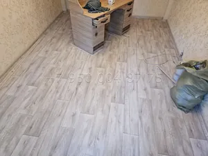 Укладка линолеума в комнате в Санкт-Петербурге — фото выполненной работы 4