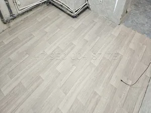 Укладка линолеума на кухне и коридоре в Санкт-Петербурге — фото выполненной работы 2