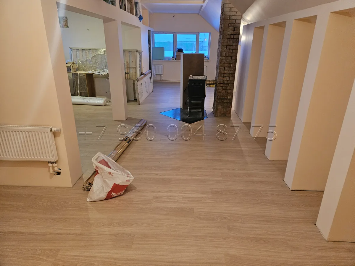 Укладка ламината — фото выполненной работы